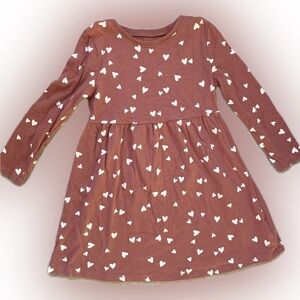 Old Navy Pink Dress with Hearts